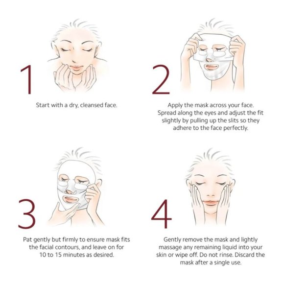 Authentic SK-11 Brightening Derm Revival Mask ×3 - Picture 4 of 5